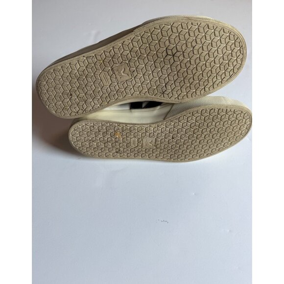 VEJA V-10 Recife White Leather Sneakers - Sustainable - Men's US 9.5 - Picture 4 of 7